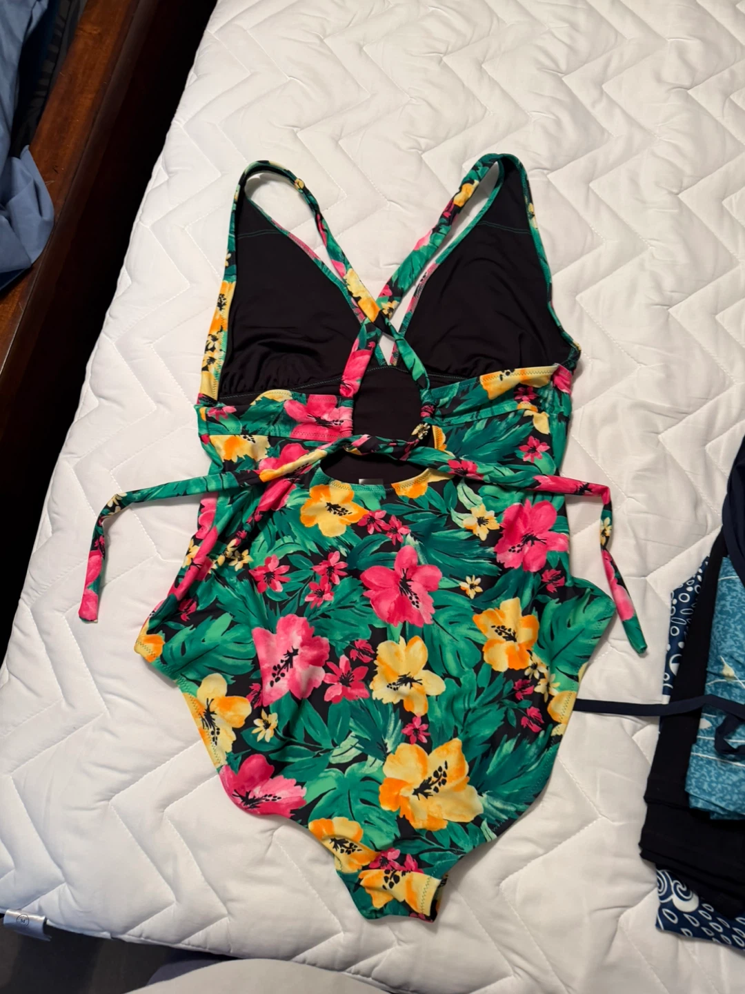 Women's Tropical Floral One-Piece Swimsuit - photo 5