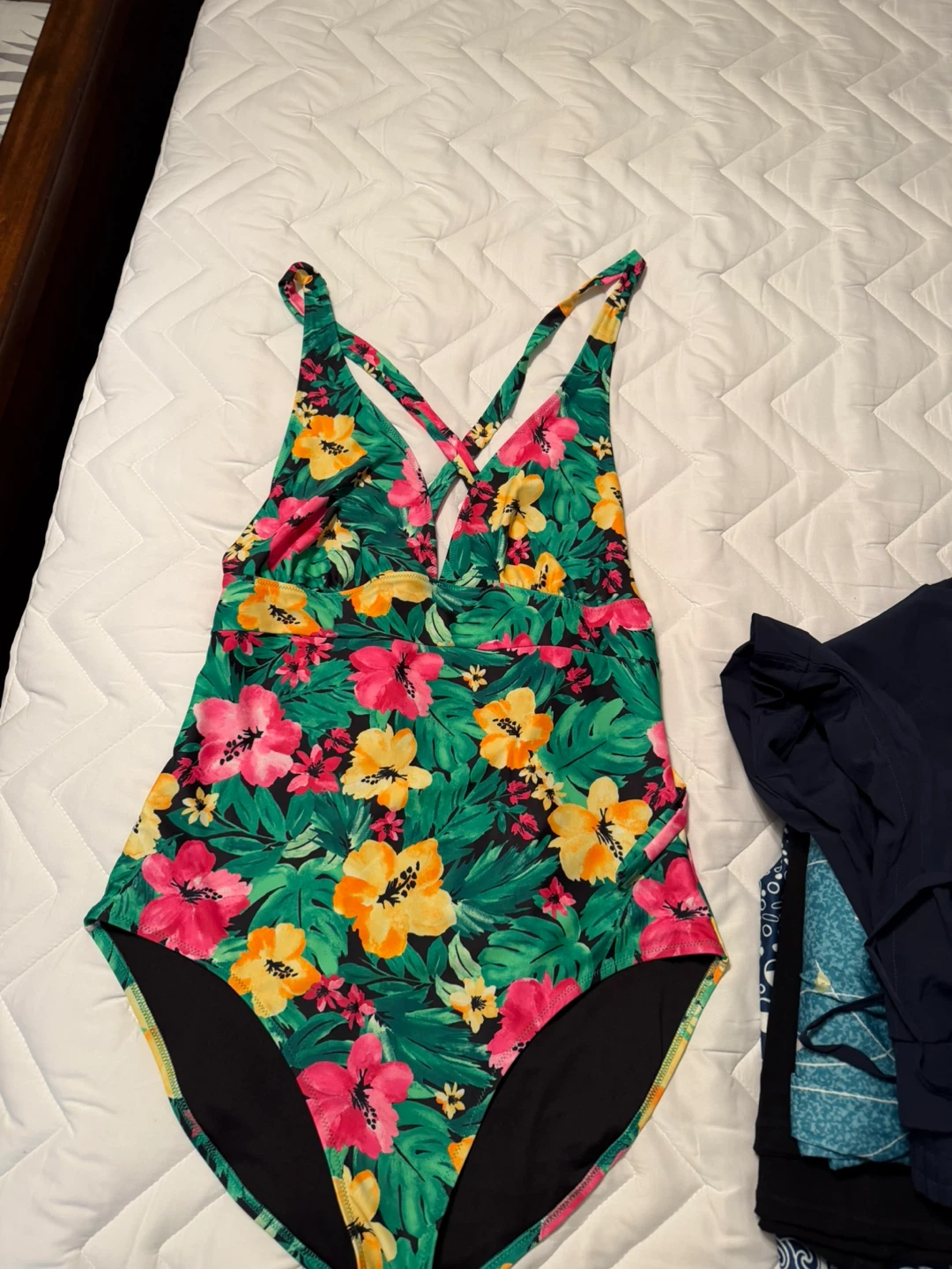 Women's Tropical Floral One-Piece Swimsuit - photo 2