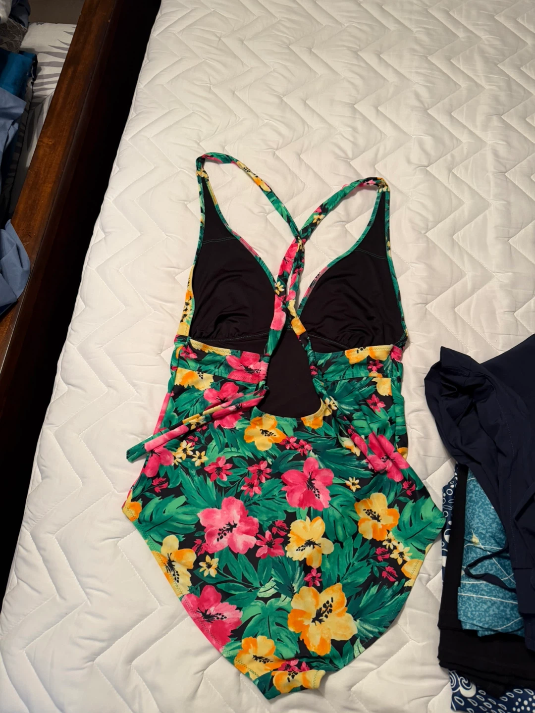 Women's Tropical Floral One-Piece Swimsuit - photo 3