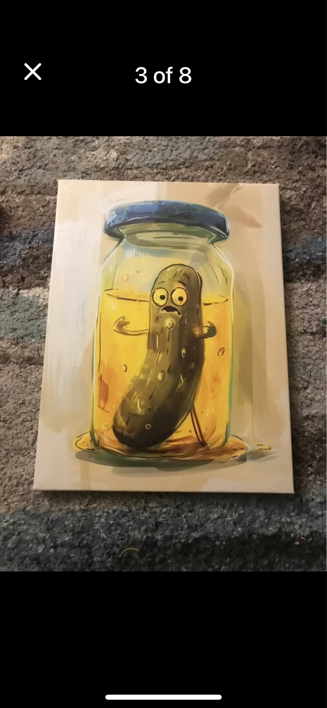 3 piece funny kitchen wall art - photo 3