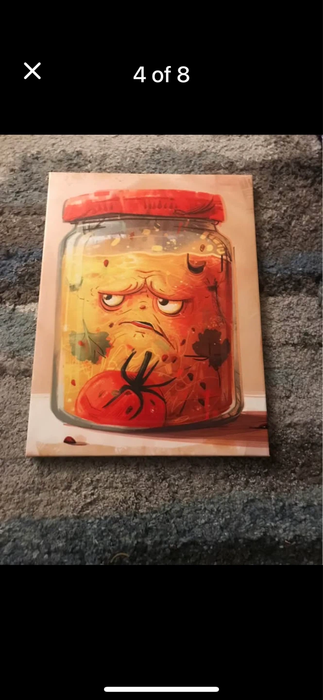 3 piece funny kitchen wall art - photo 4