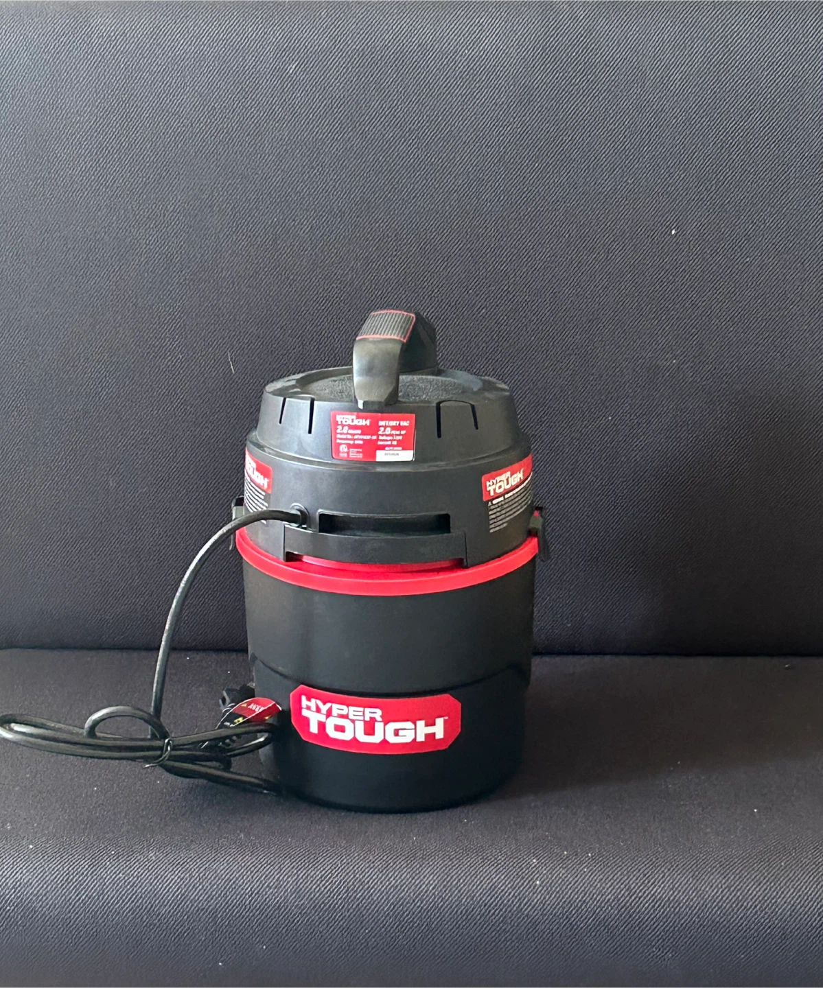Hyper Tough Wet/Dry Vacuum 2 Gallon - photo 2