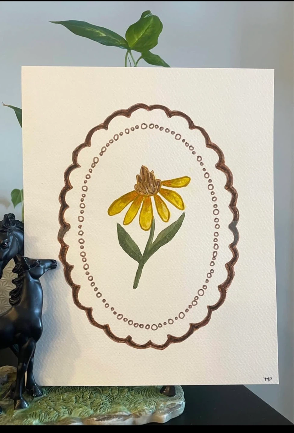 Watercolour floral paintings - photo 3
