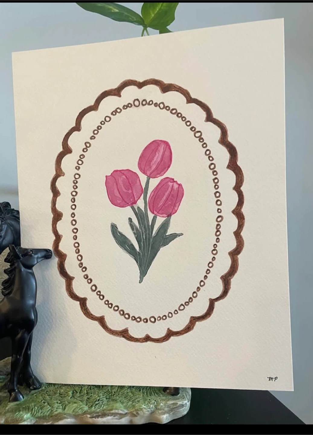 Watercolour floral paintings - photo 5