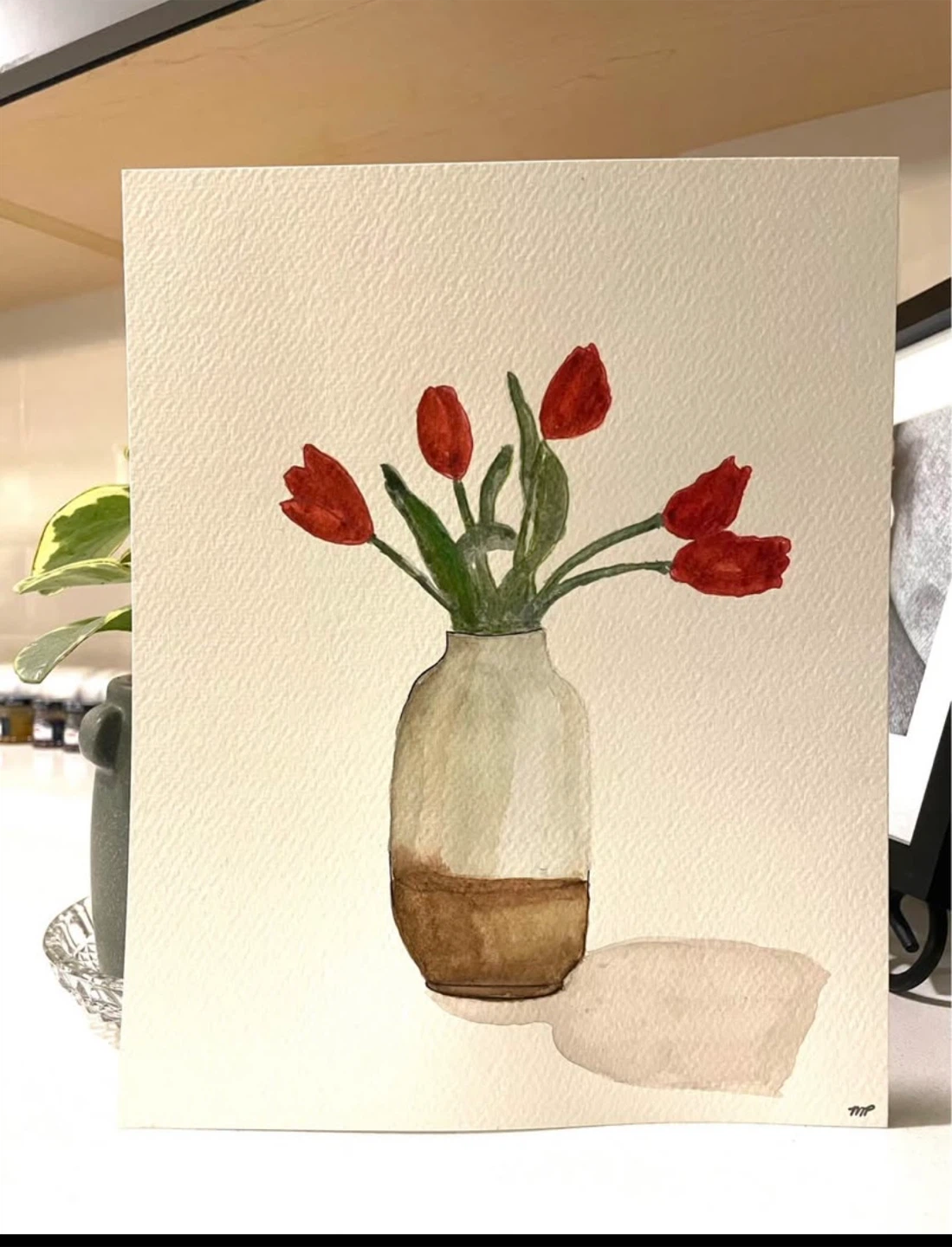 Watercolour floral paintings - photo 4