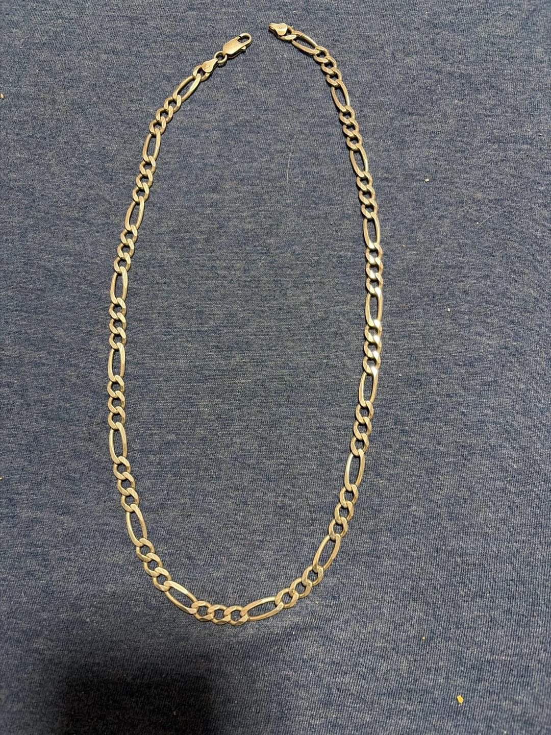 Sterling Silver Figaro Chain Necklace