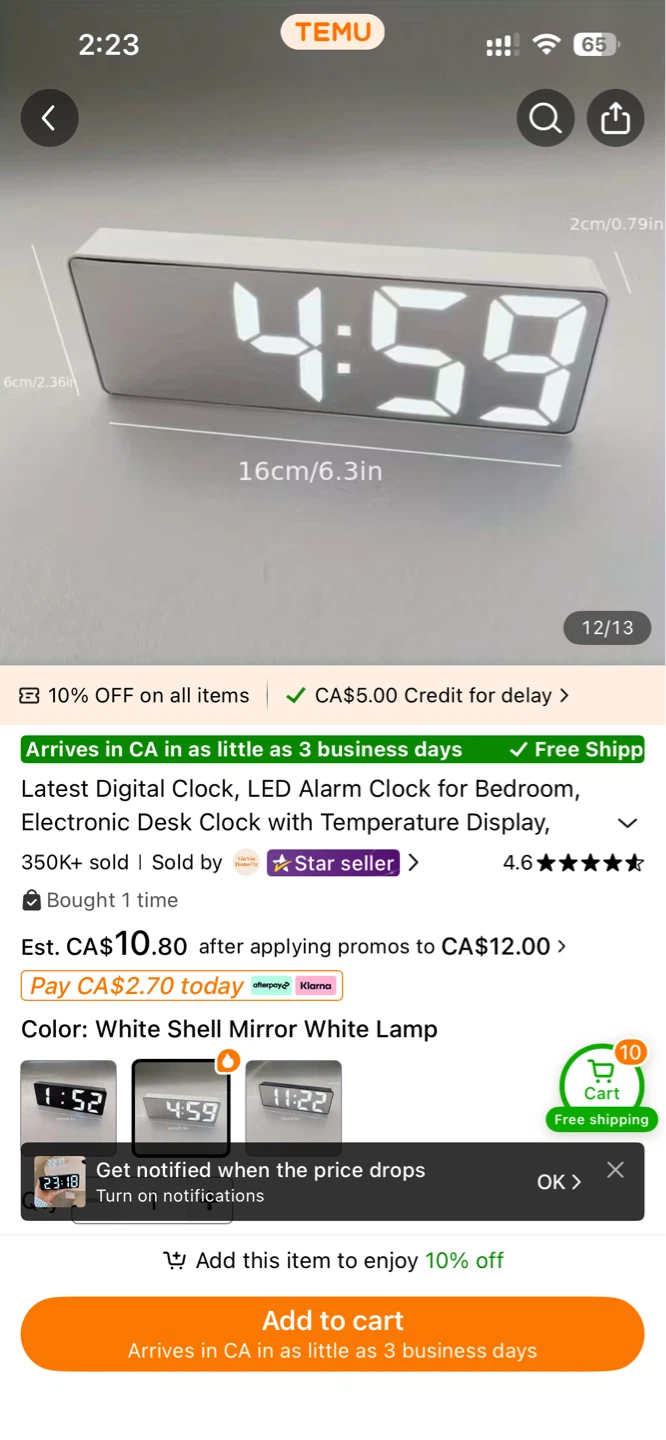 Digital clock - photo 4
