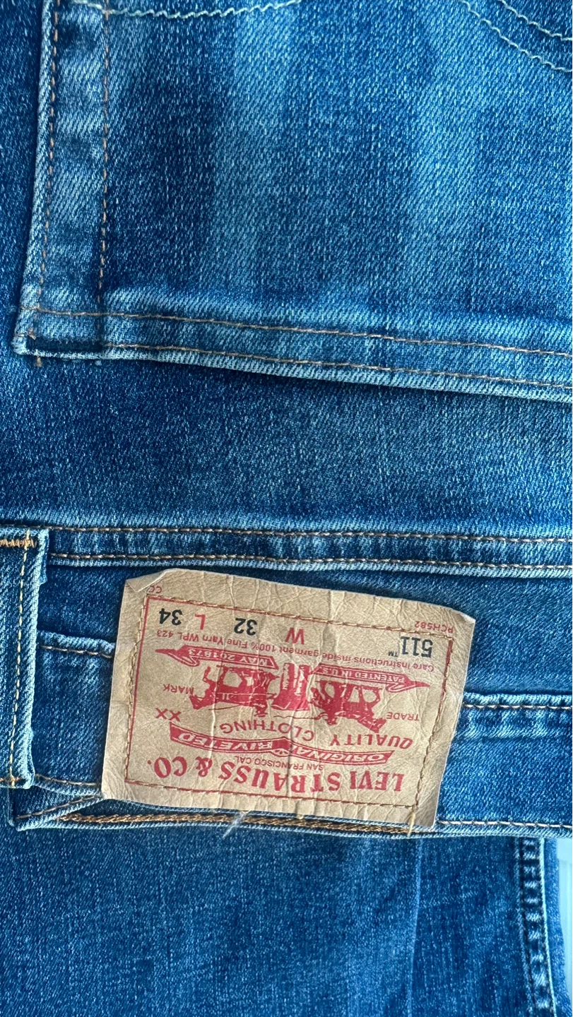Levi’s Men's 511 Jeans - Size W32/L34 - Perfect Condition🌱 - photo 2