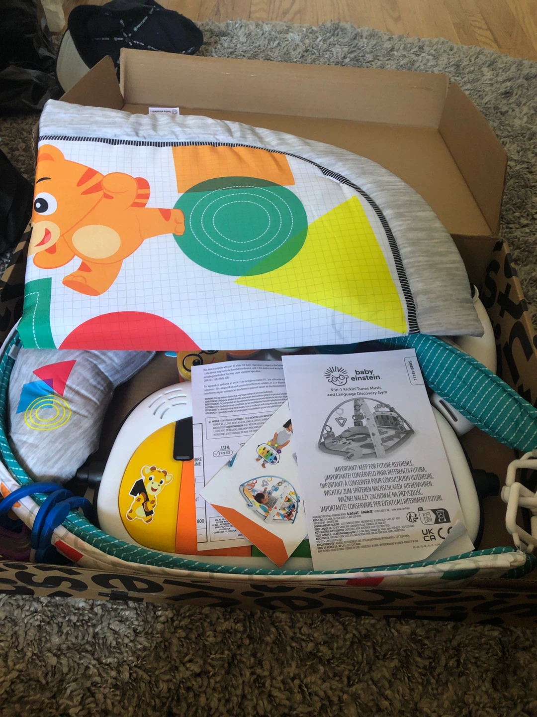 Baby Einstein 4-in-1 Discovery Gym and Piano