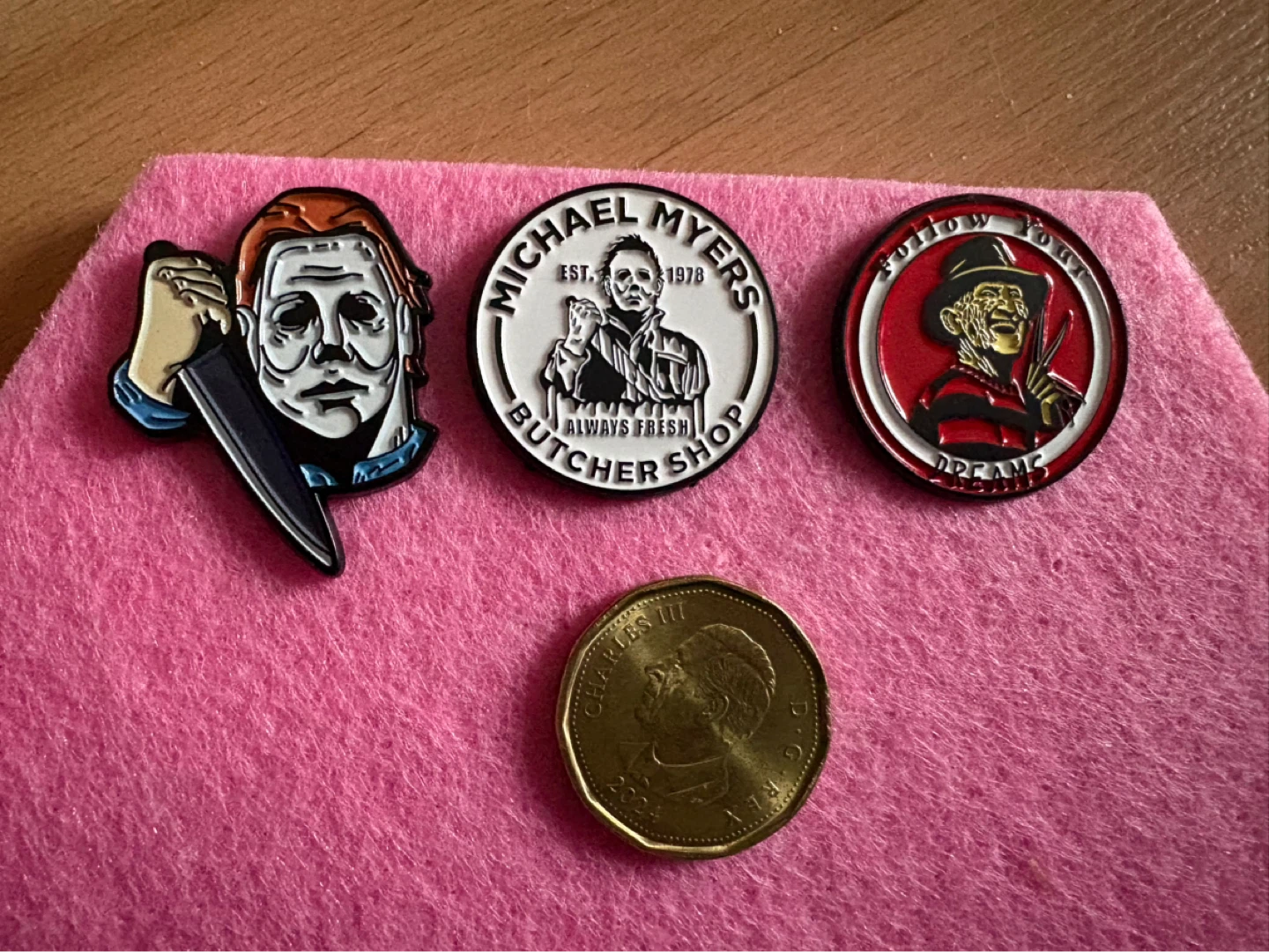 Horror Enamel Pins $8 each firm 🌱