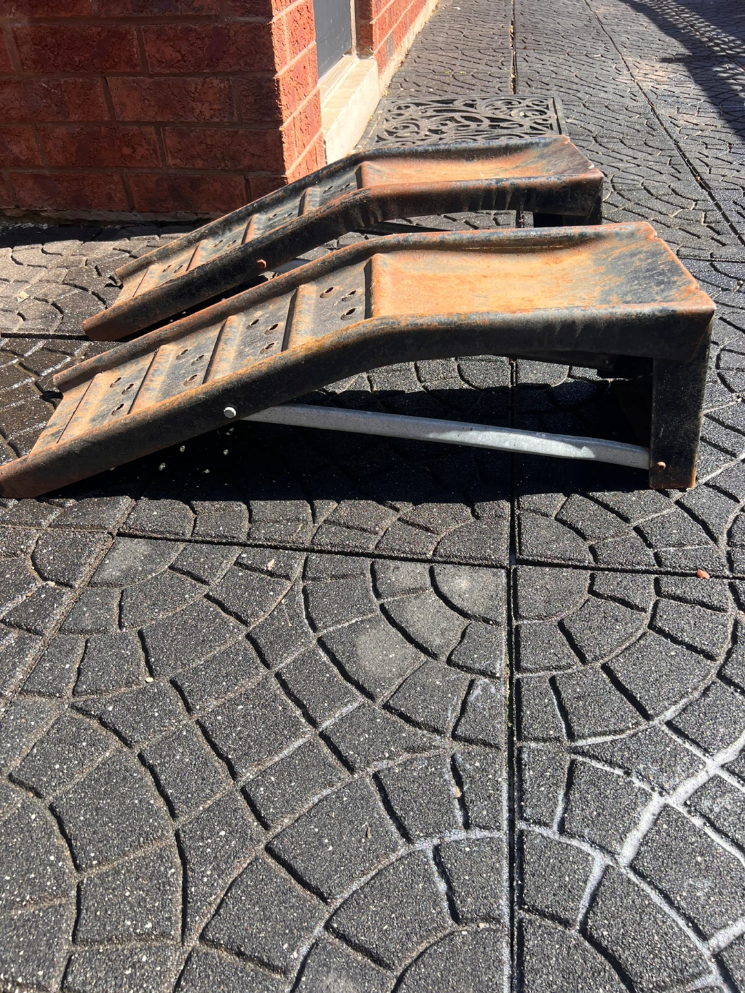 Pair of Metal Car Ramps - photo 2