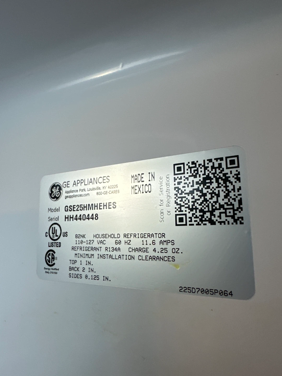 GE Stainless Steel Side-by-Side Refrigerator - photo 5