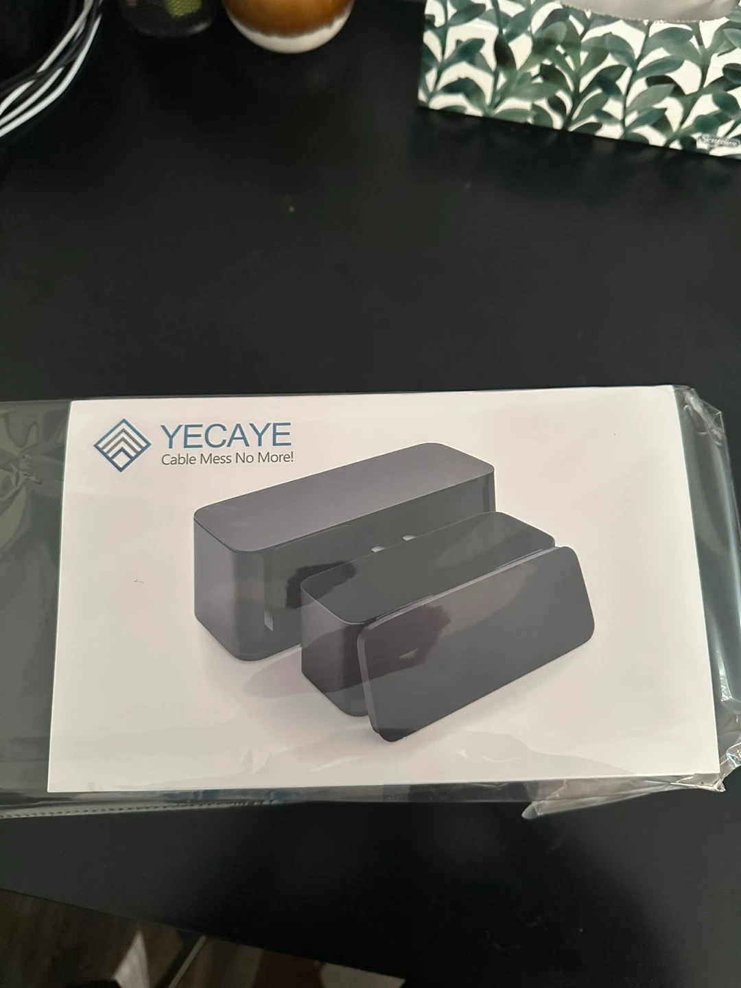 Yecaye Cable Management Box (Black) [NEW] - photo 2