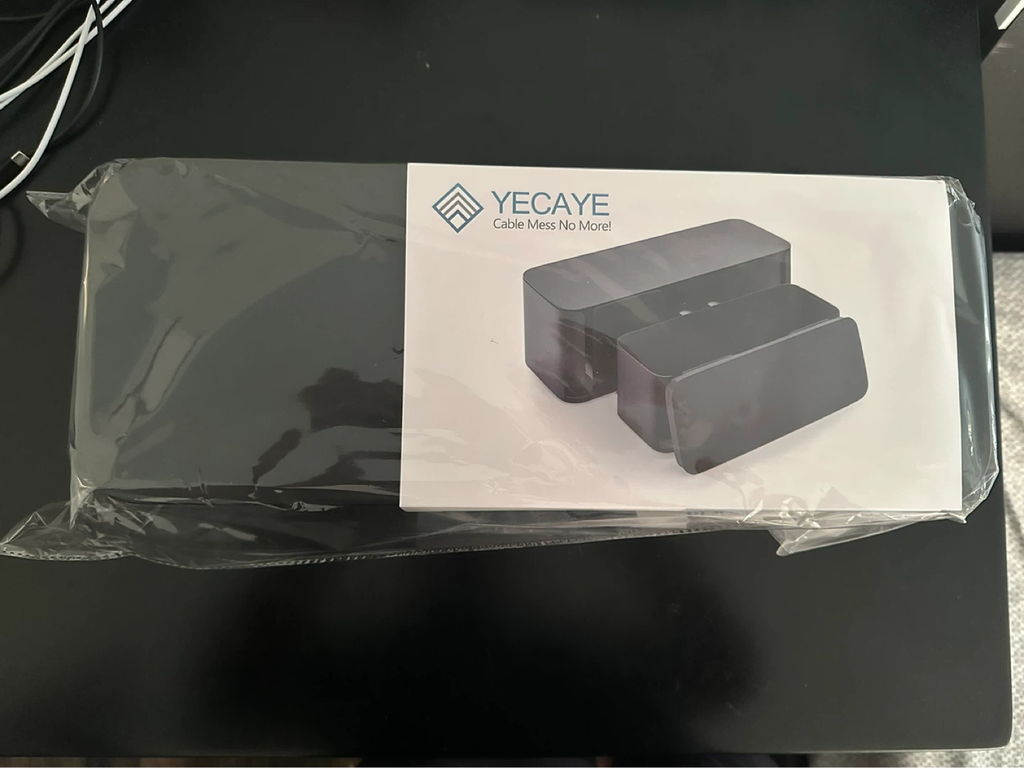 Yecaye Cable Management Box (Black) [NEW]