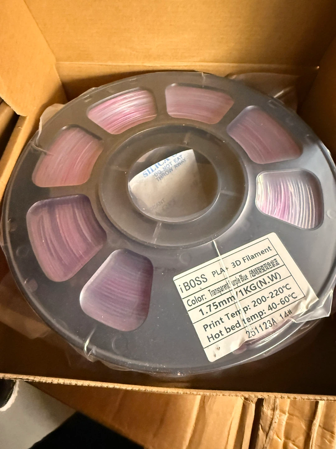 iBOSS PLA+ 3D Filament - 1.75mm, 1KG Spools (Multiple Colors) - photo 4