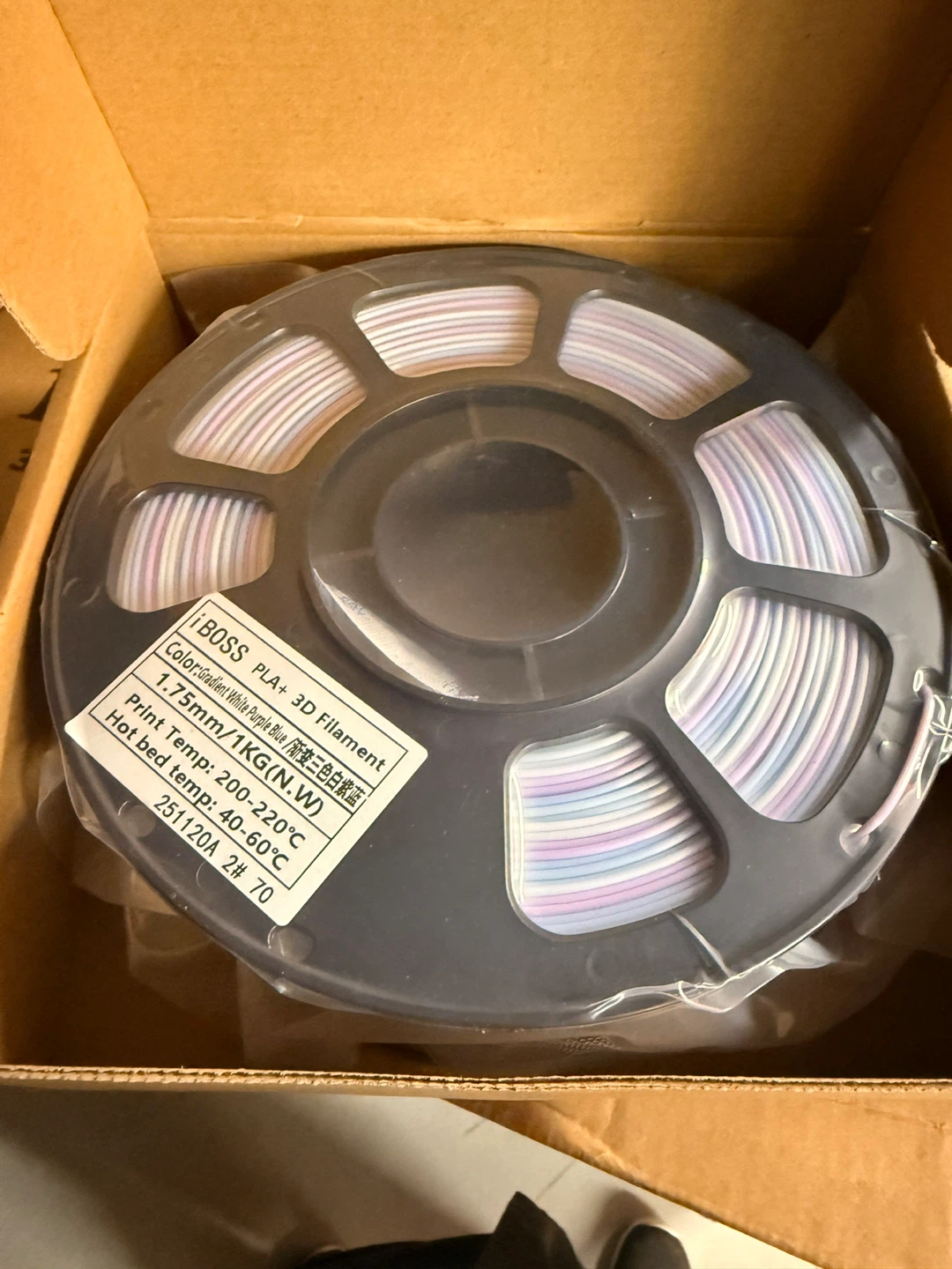 iBOSS PLA+ 3D Filament - 1.75mm, 1KG Spools (Multiple Colors) - photo 3