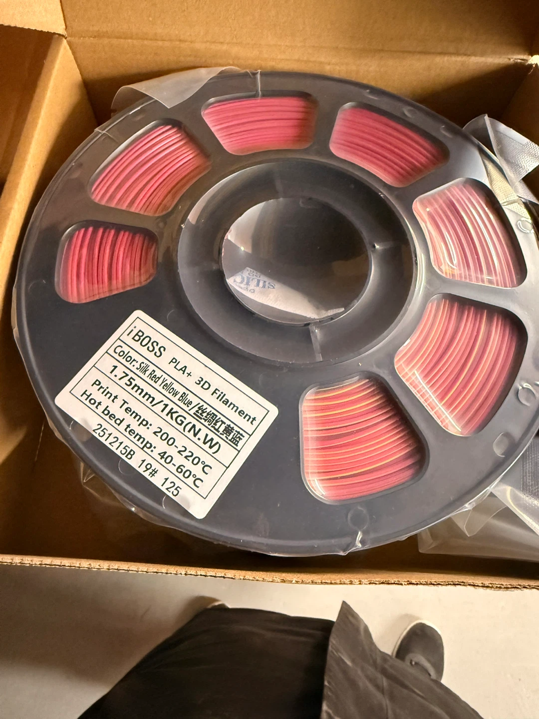 iBOSS PLA+ 3D Filament - 1.75mm, 1KG Spools (Multiple Colors)