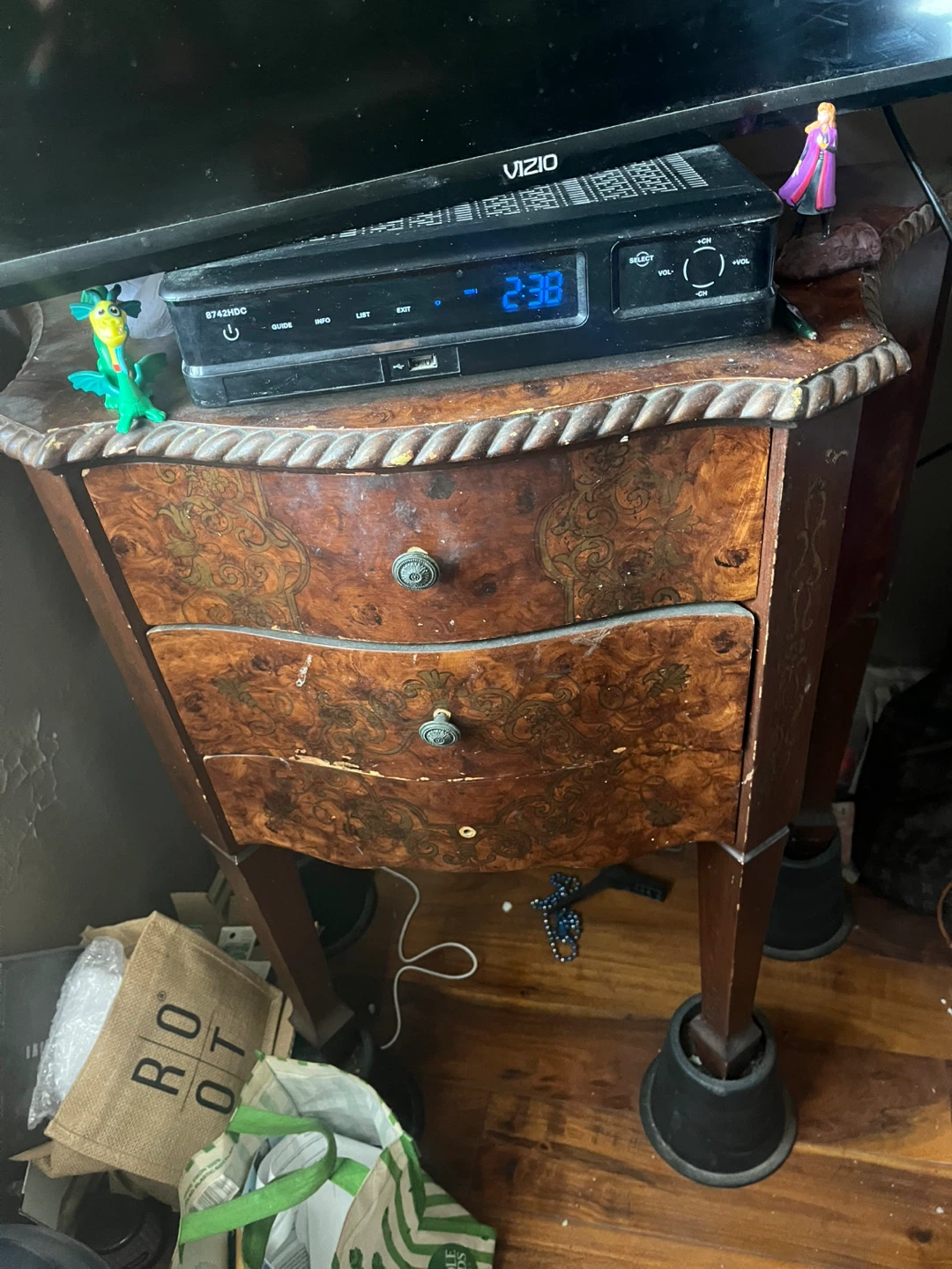 Antique Style Wooden Side Table