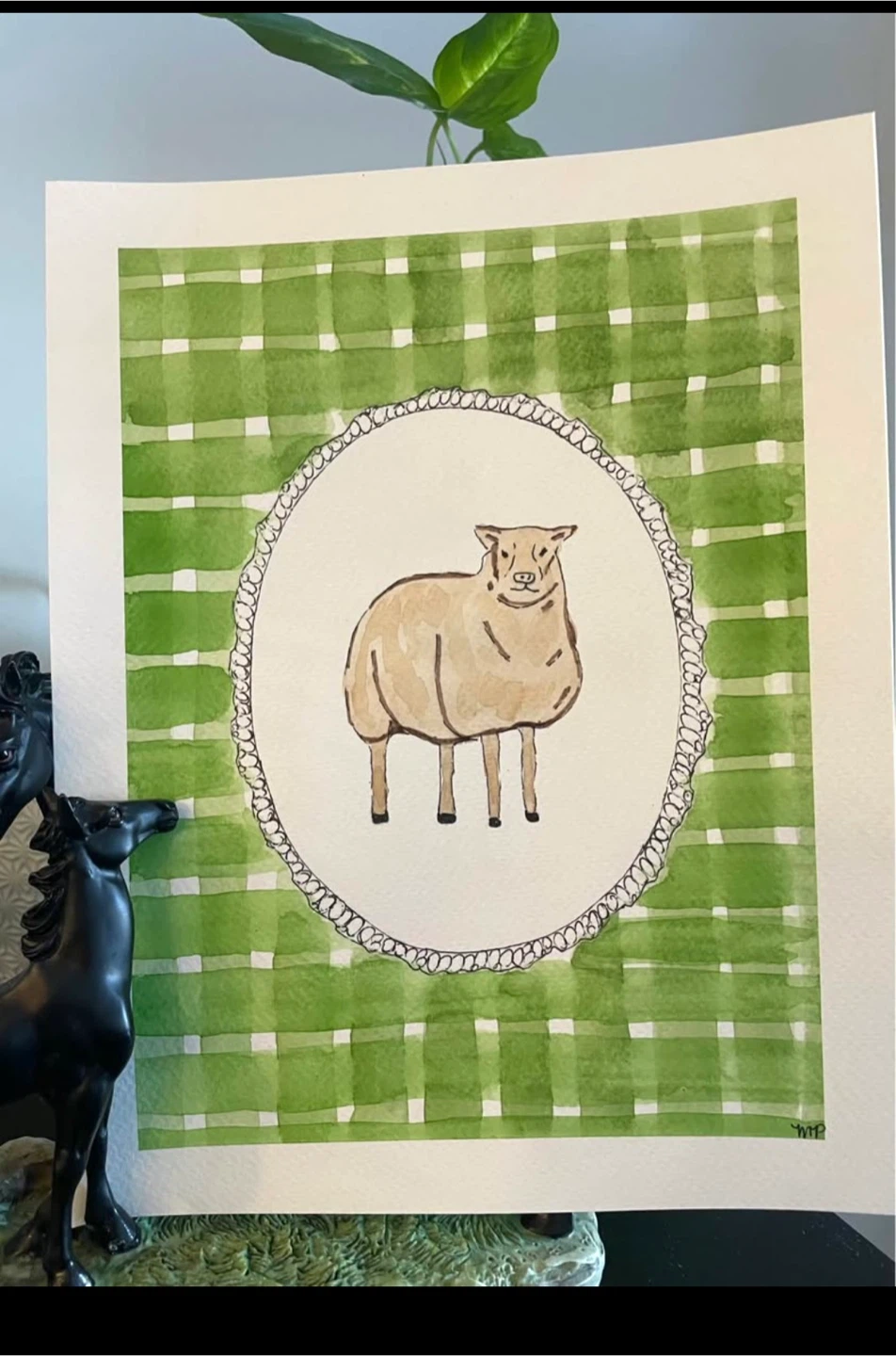 Watercolor Animal paintings - photo 4