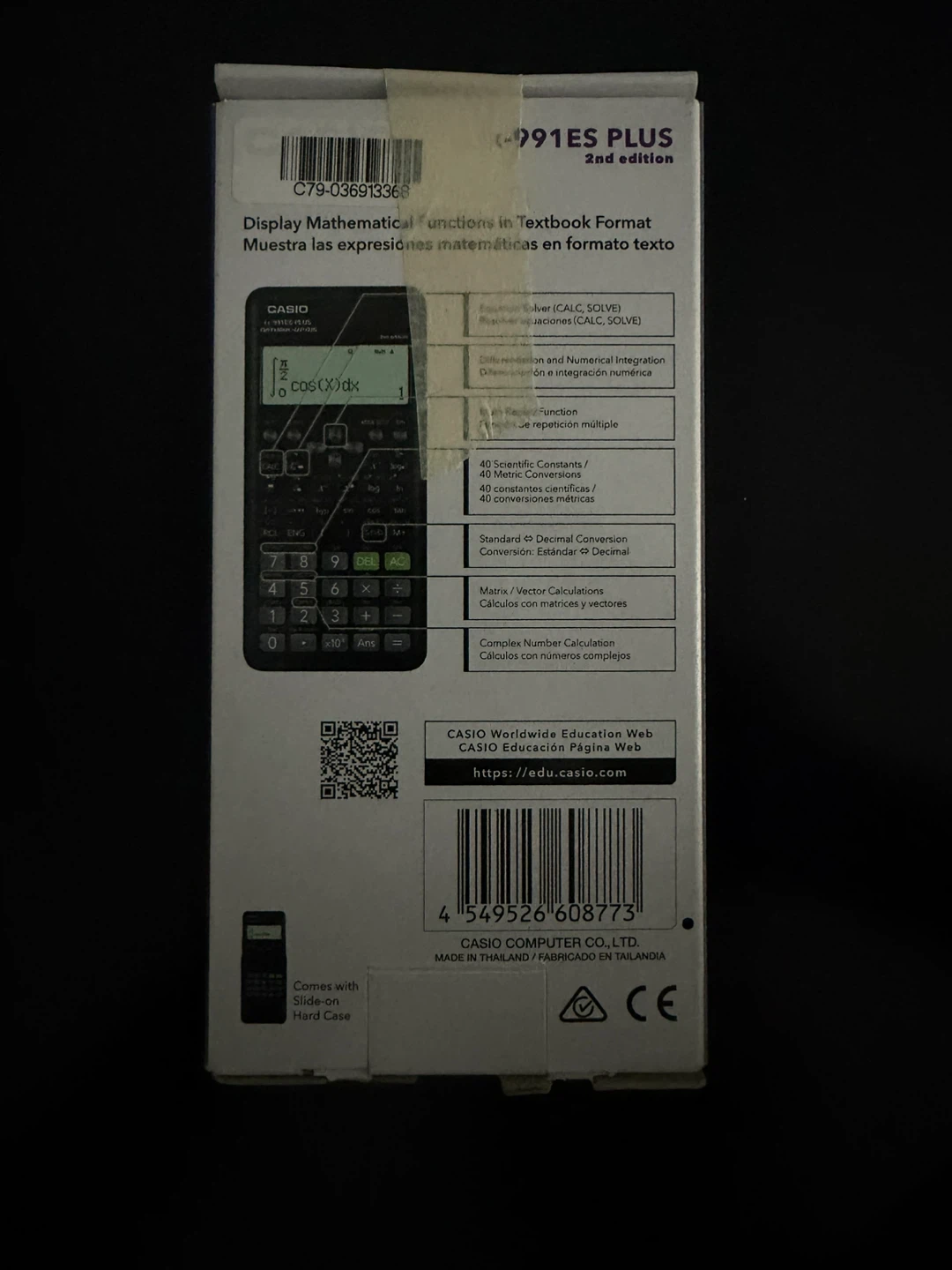 CASIO FX-991ES Plus-2nd Edition Scientific (Black)[NEW] - photo 3
