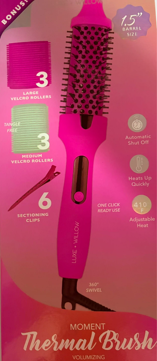Luxe + Willow Moonlight Moment Thermal Brush Set