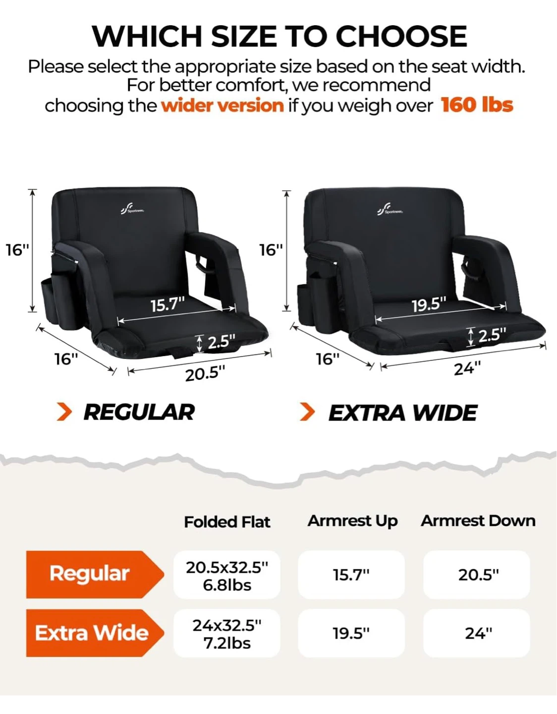 Sportneer Stadium Seats (Set of 2) - photo 2