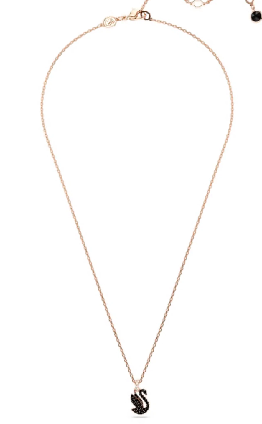 Swarovski Swan Pendant Necklace - photo 3