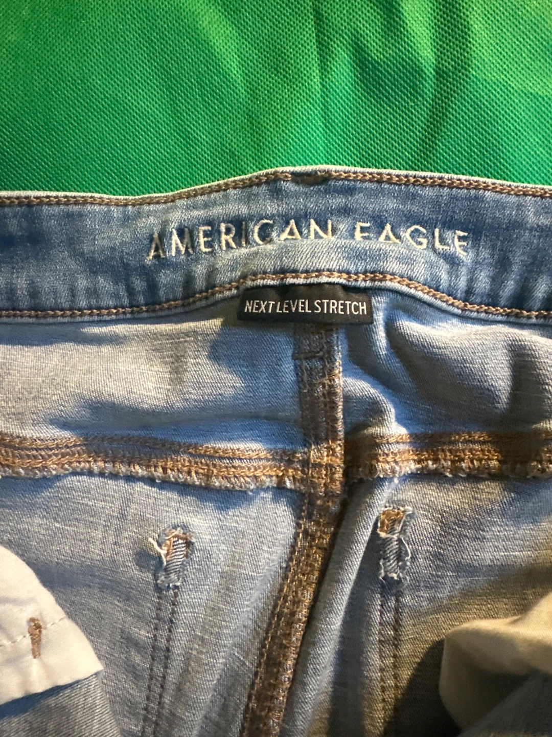 American Eagle "Next Level Stretch" Light Wash Jeans - photo 5