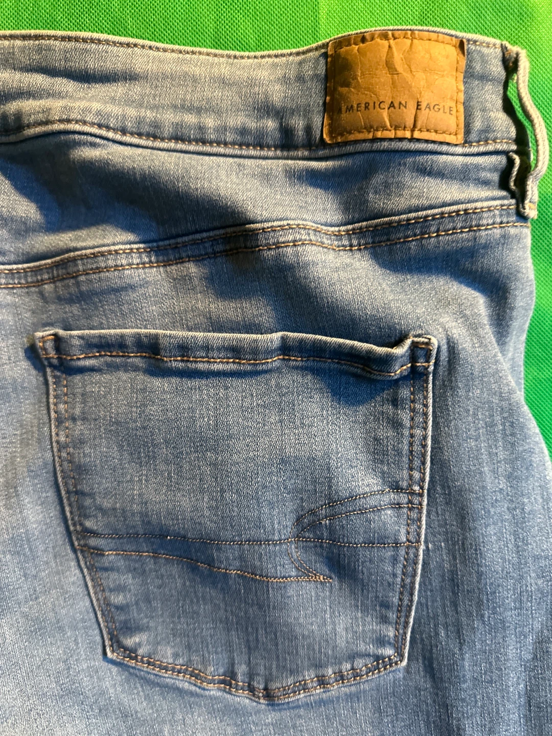 American Eagle "Next Level Stretch" Light Wash Jeans - photo 3