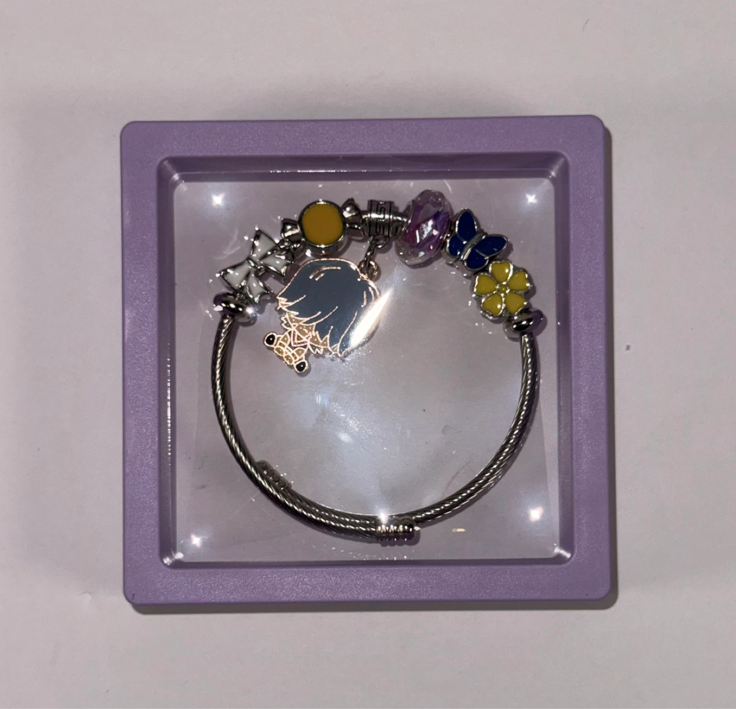 K-pop girls Charm Bracelet with  Assorted Charms ( 4 available ) - photo 3