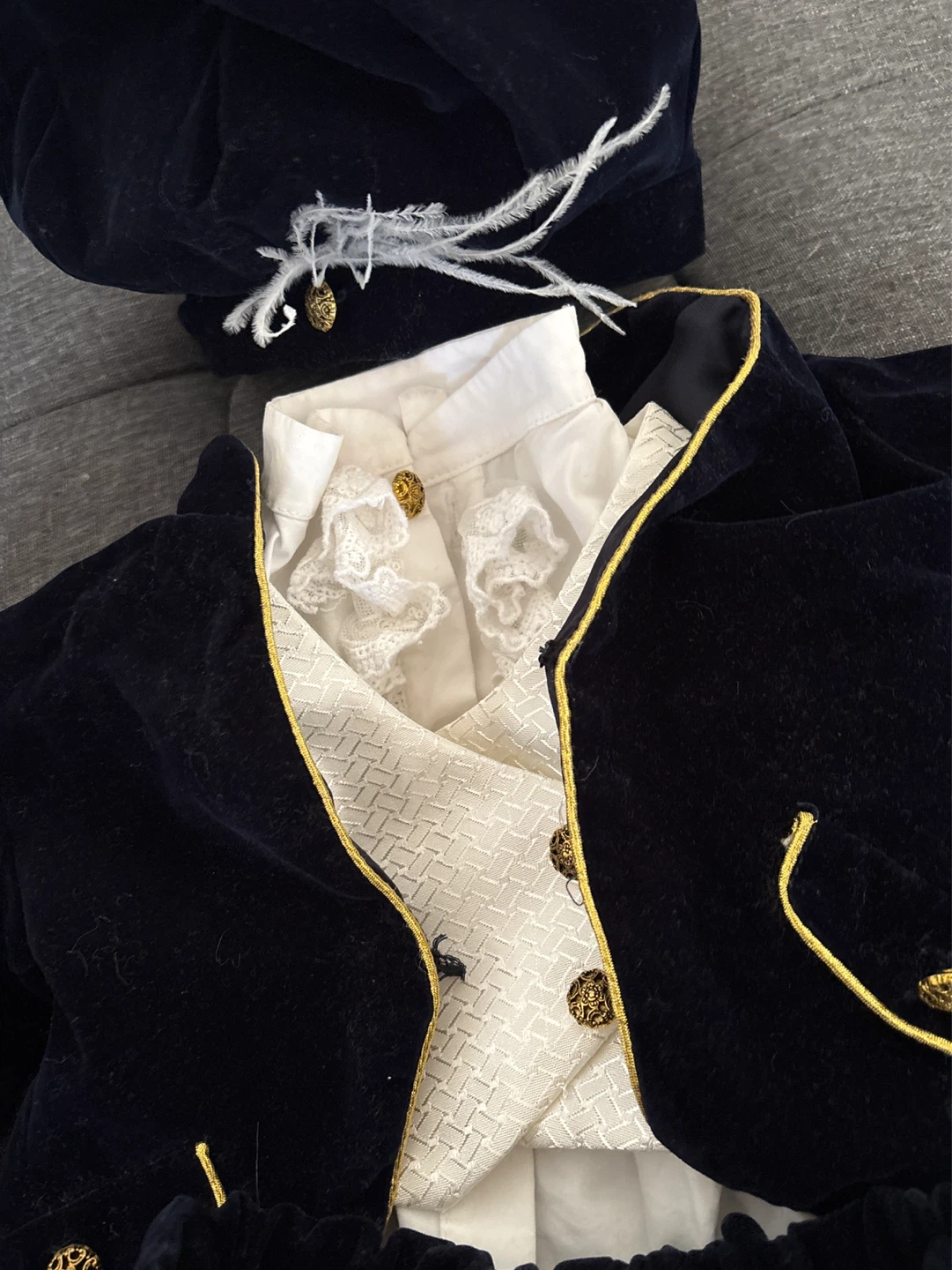 Boys Formal Velvet Outfit Set - photo 4