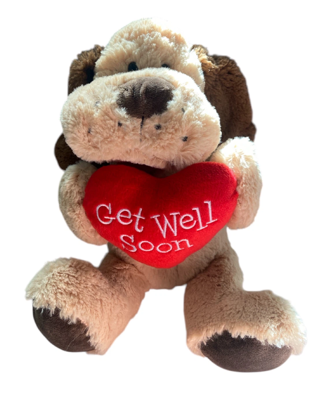 Get Well Soon Plush Dog and Sloth with Hearts🌱 - photo 3