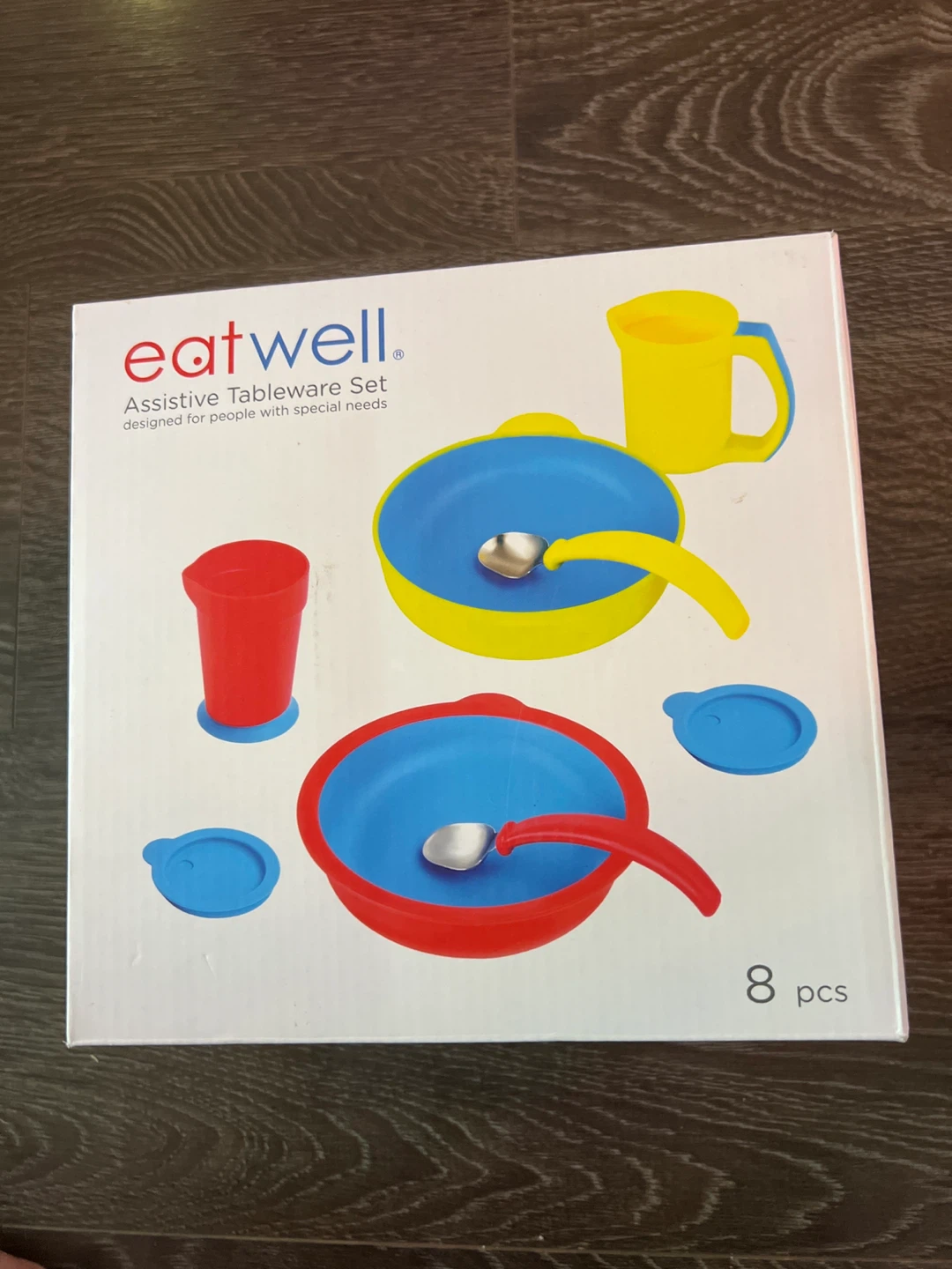NEW Eatwell Assistive Tableware Set (6 Pieces) – $135+ Value
