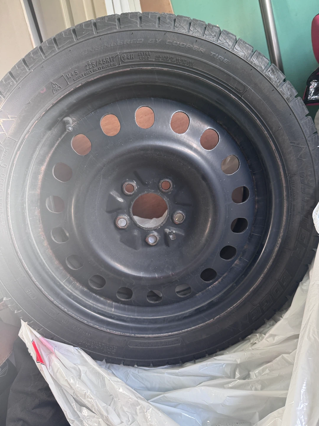 Winter Tire with Steel Rim - photo 3
