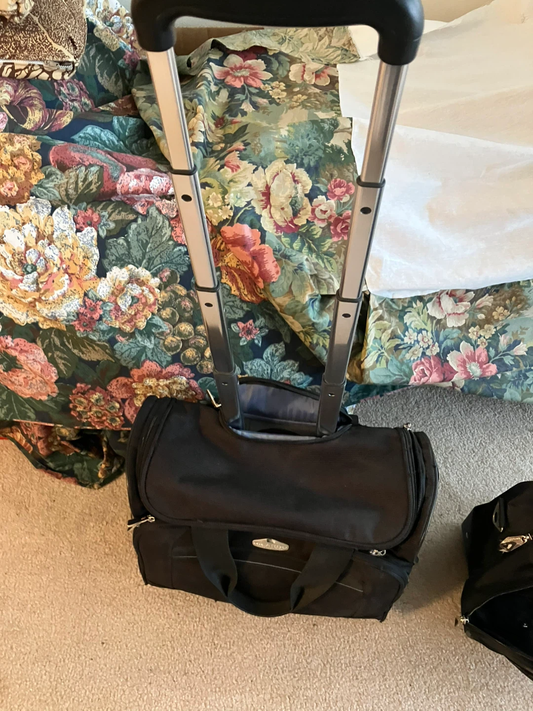 $25 each Black Delsey Rolling Carry-On Luggage Bag