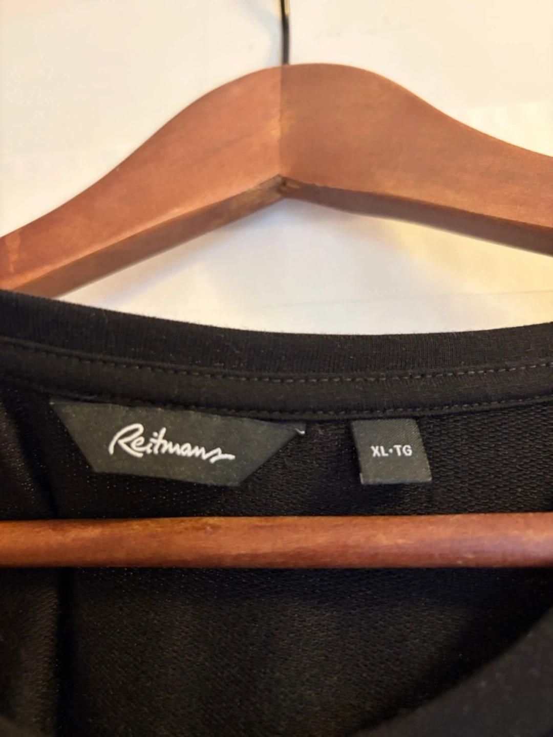 🌱 Reitmans Black T-Shirt Dress XL - photo 3