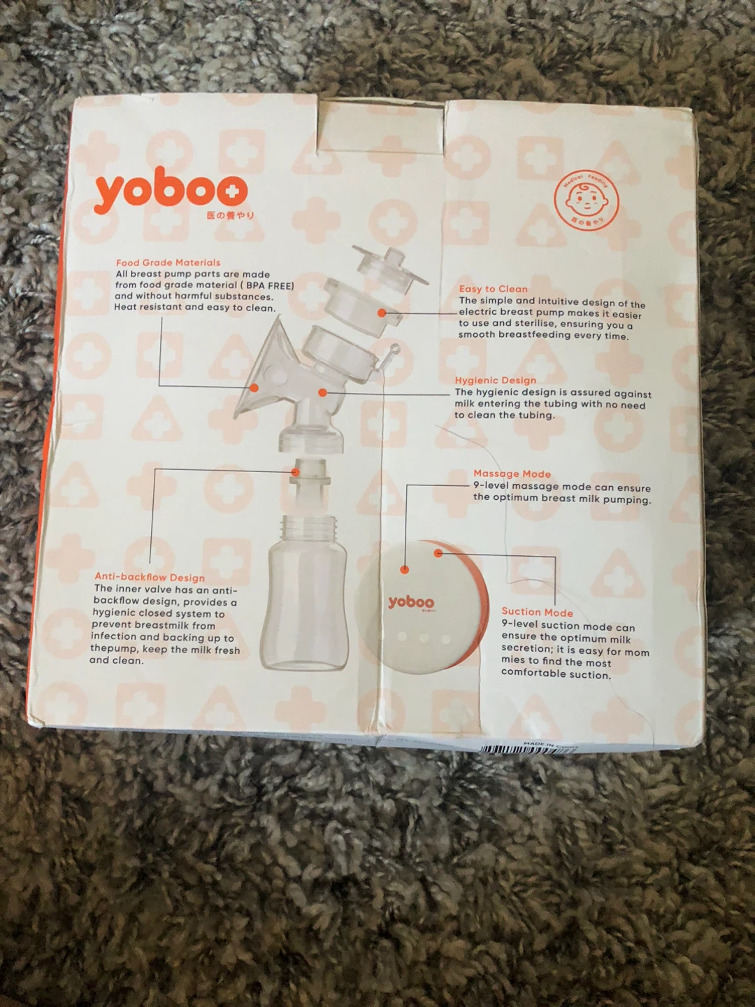 Yoboo Double Electric Breast Pump-Light - photo 4