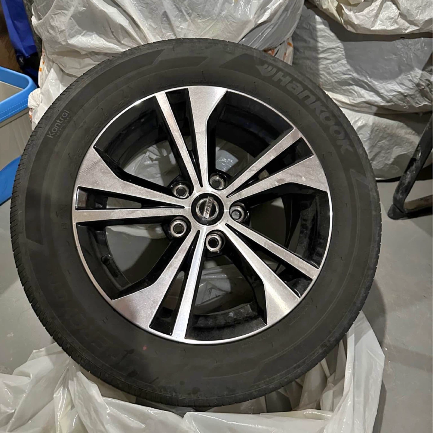Hankook Kontrol Tire with Nissan Rim