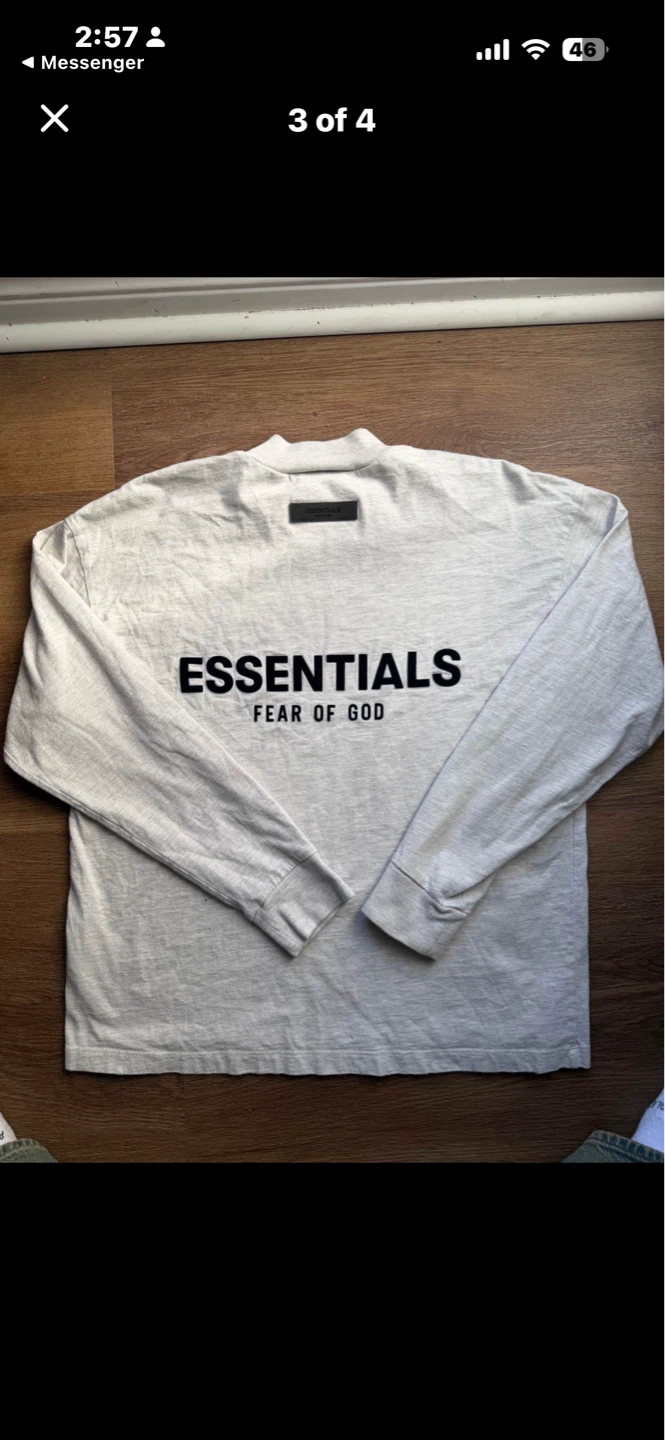 ESSENTIALS Fear of God Long Sleeve T-Shirt - photo 2