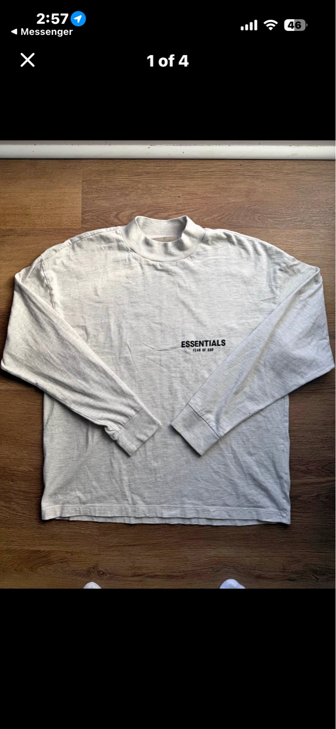 ESSENTIALS Fear of God Long Sleeve T-Shirt