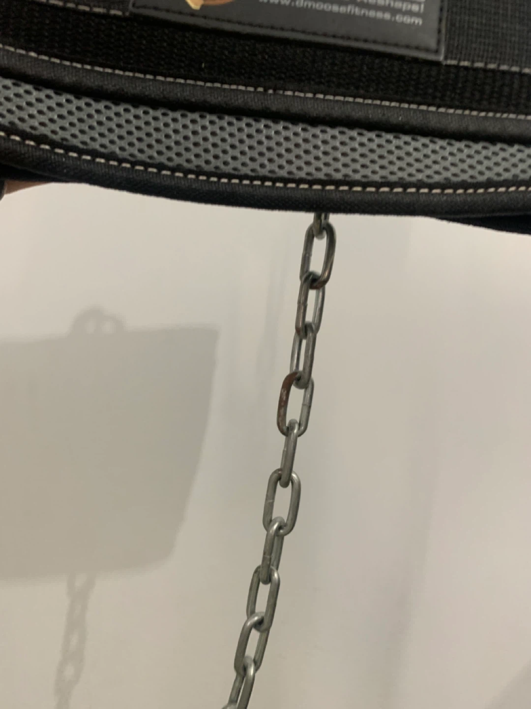 DMoose Fitness Weightlifting Belt with Chain - photo 3