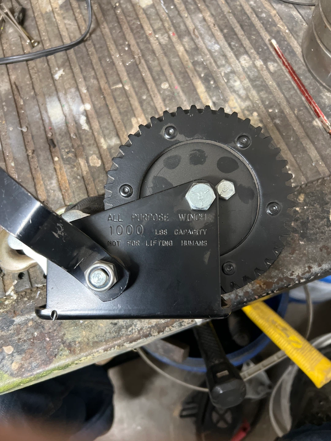 Rhino Winch 1,000 lb Capacity All Purpose Hand Winch - photo 3