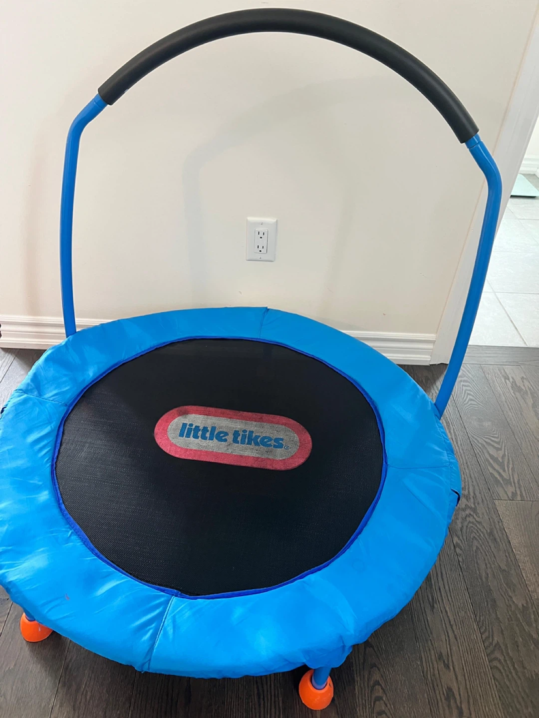 Little Tikes Blue Trampoline with Handle
