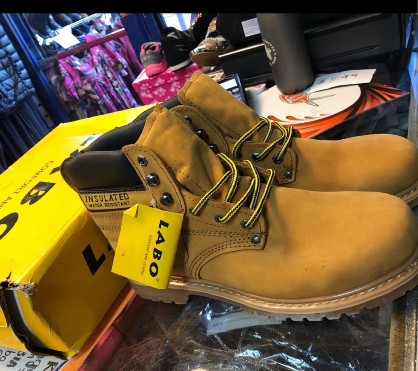 🌱LABO Insulated Water Resistant Work Boots - photo 3