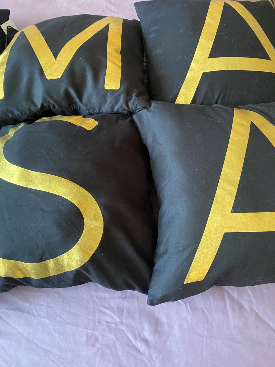 Love + Living Cushion Pillow Black