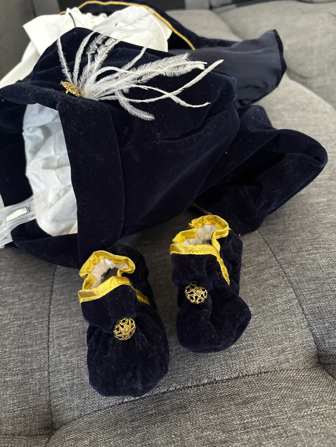 Boys Formal Velvet Outfit Set - photo 5