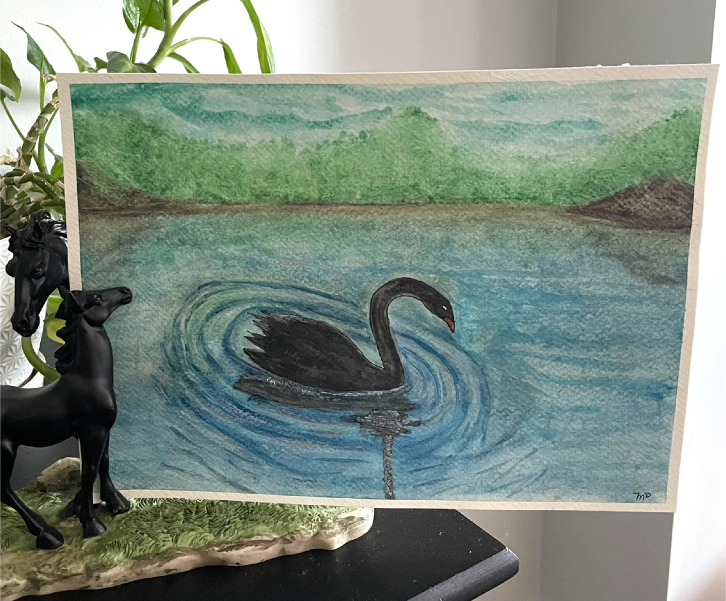 Watercolor Bird paintings - photo 5