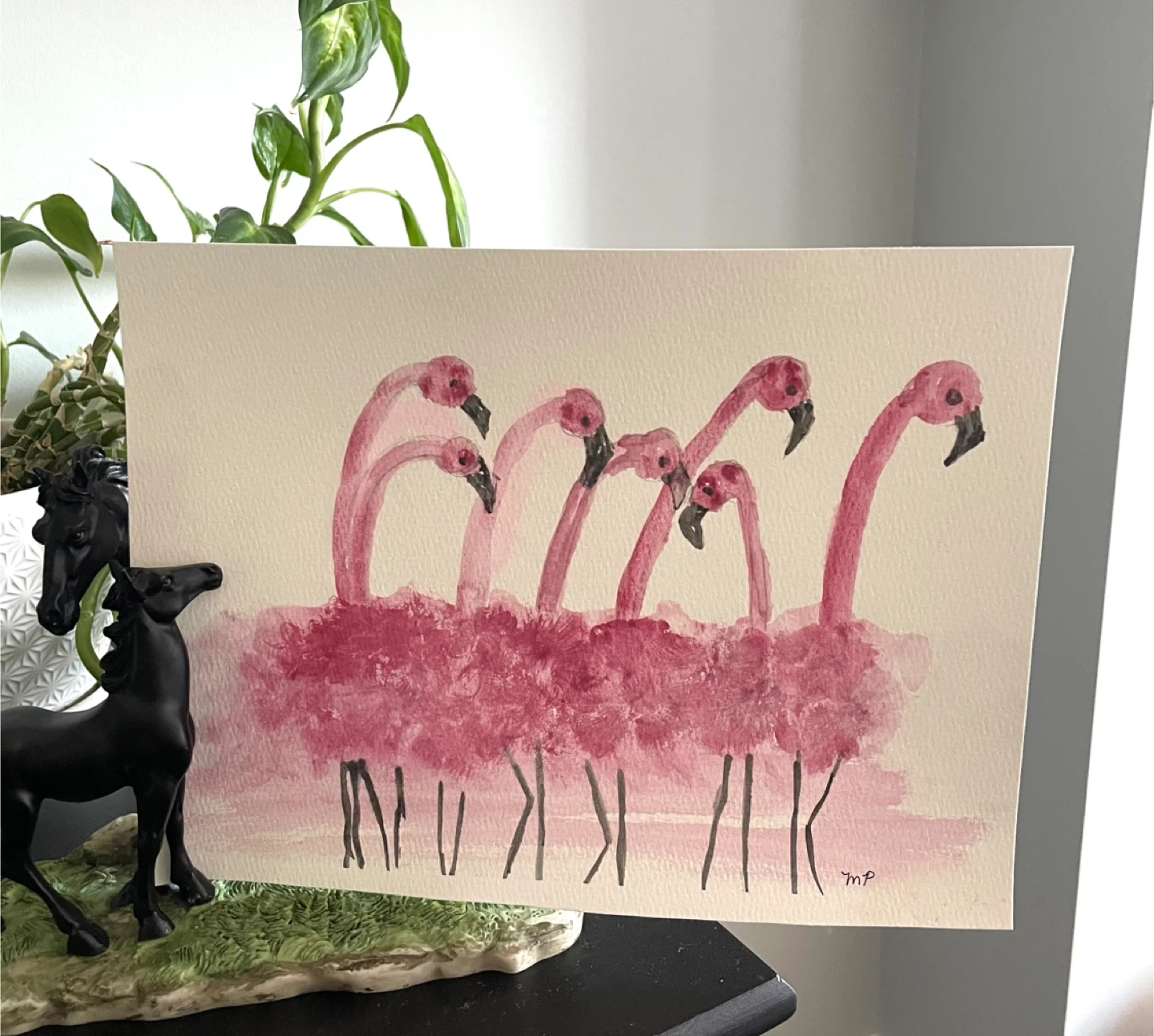 Watercolor Bird paintings - photo 2