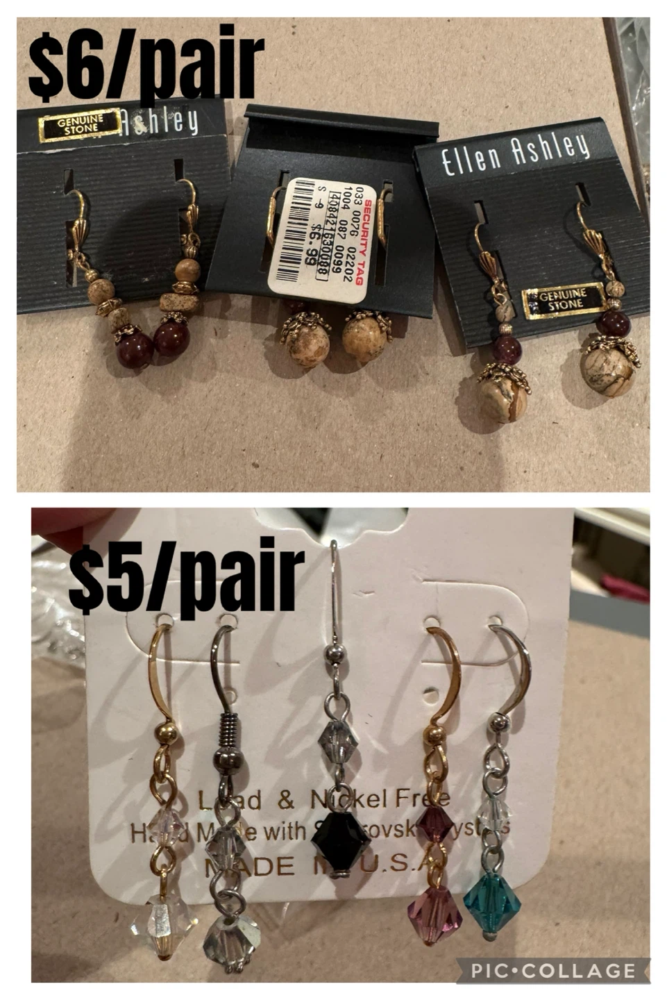 Fashion Earrings & Swarovski crystal - photo 2