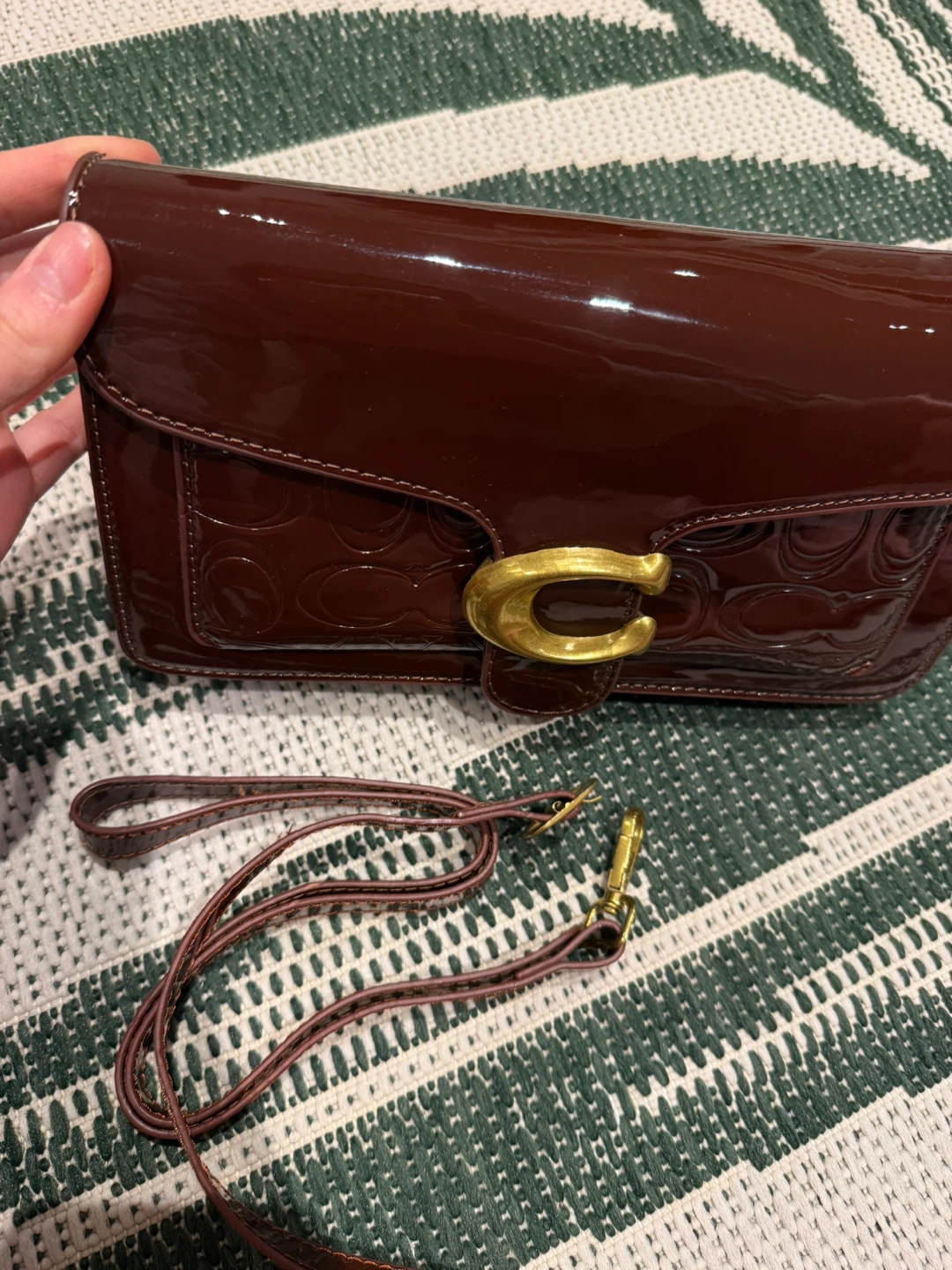 Coach Tabby Shoulder Bag in Patent Leather - photo 5